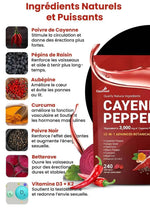 Load image into Gallery viewer, Complément alimentaire en gélules de poivre de Cayenne